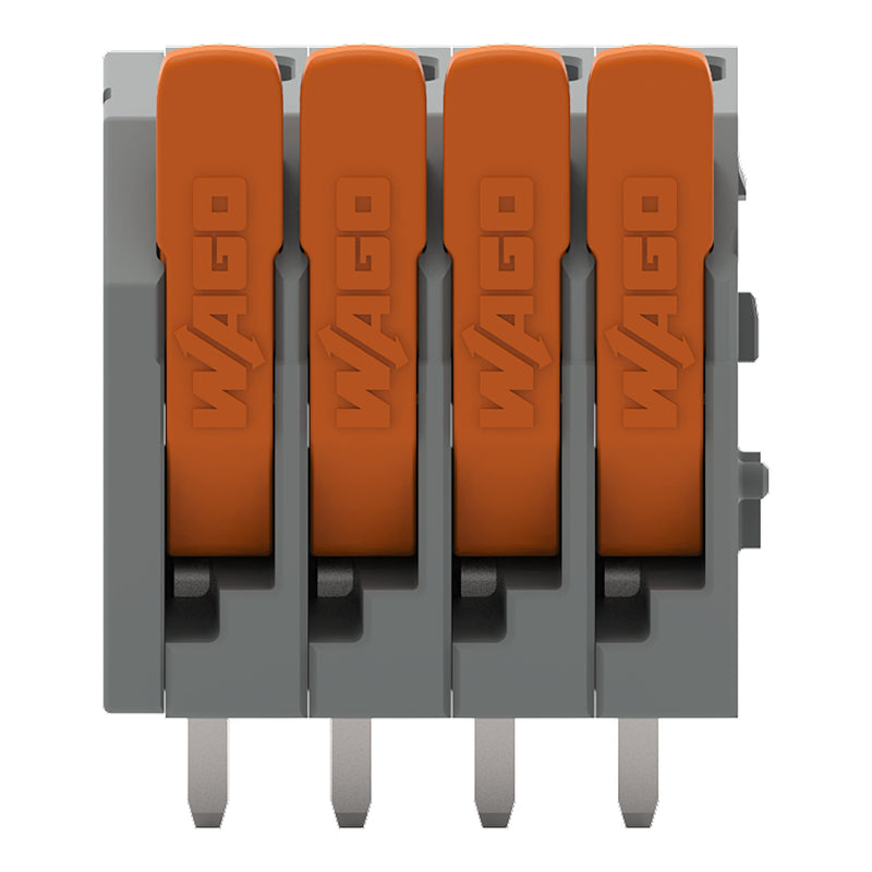 WAGO - Leiterplattenklemme 2601-3104 1,5mm²,gr − 120 Stück