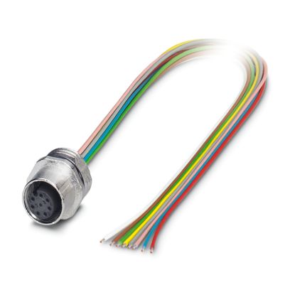 Phoenix Contact - Patchkabel Kupfer Gerätesteckverbinder SACC-E-M12FS#1239865 Vorderwand