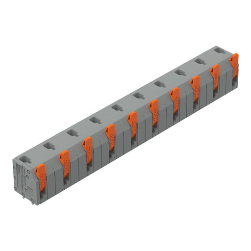 WAGO - Leiterplattenklemme 2601-3510 1,5mm²,gr − 10 Stück