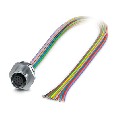 Phoenix Contact - Patchkabel Kupfer Gerätesteckverbinder SACC-E-M12FS#1238878 Vorderwand