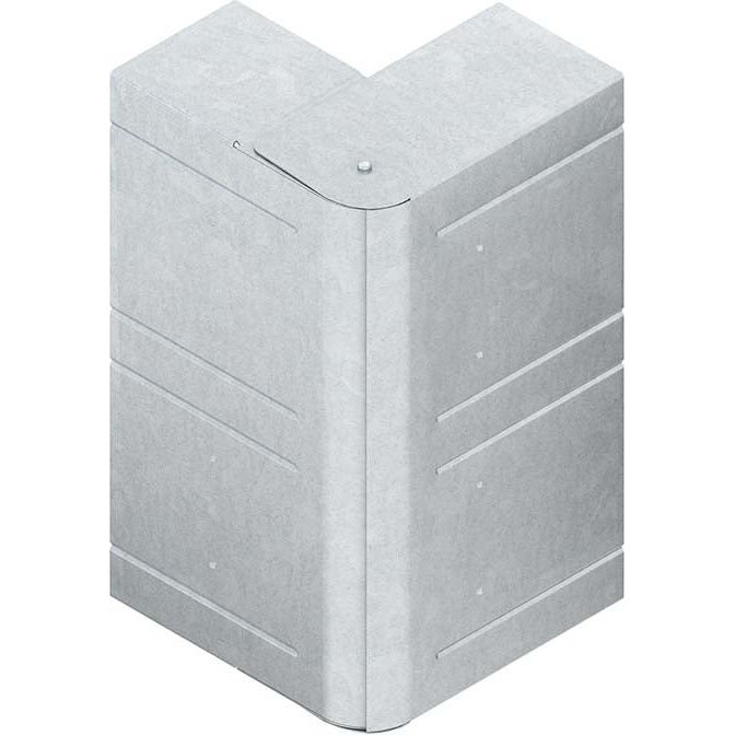 Niedax - Außeneck für Geräteeinbaukanal GK-Außeneck 90Gr. DKAV 220-78T80 R 220x80mm