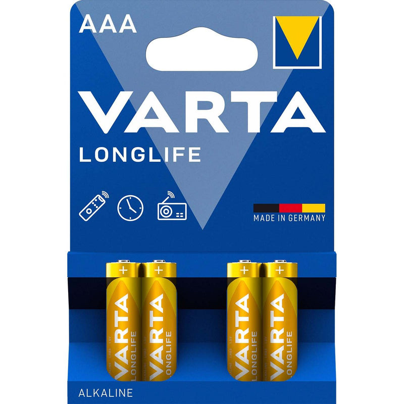 Varta Cons.Varta - Batterie Longlife Micro 4103 Blister 4 1,5/Al-Mn