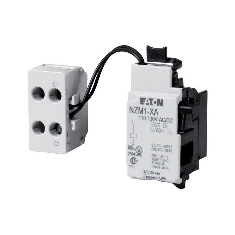 Eaton - Arbeitsstromauslöser NZM1-XA480-525AC/DC m.seitl.Kl.böckchen
