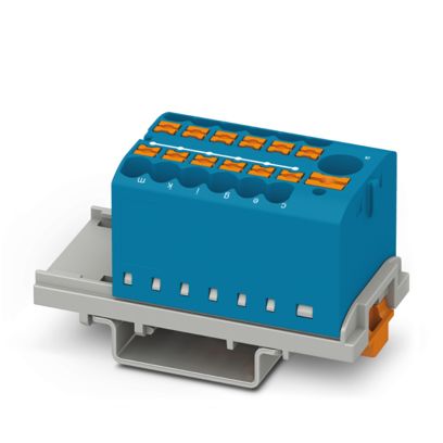 Phoenix Contact - Durchgangs-Reihenklemme Verteilerblock PTFIX 6/12X2#1221427 − 8 Stück
