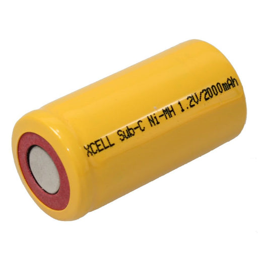 Hückmann - Akku Ni-MH 1,2V Sub-C X2000SCR 2000mAh Ind. XCell