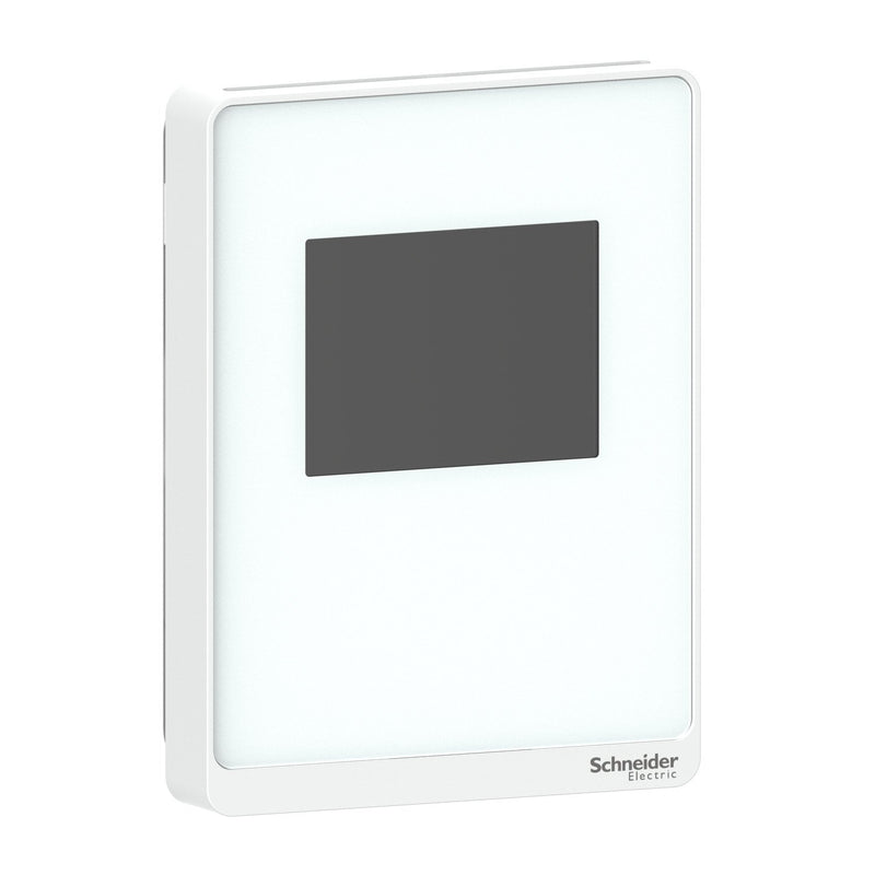 Schneider Electric - Temperaturmessumformer PM2.5, CO2, rF, SLAWTCP2 Touch, Analog, Wh