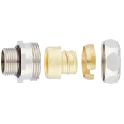 Lapp Zubehör - Metall-Schutzschlauch-Verschraubung SILVYN-US-PG-13,5-AS-P 55502674 − 50 Stück