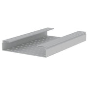 Unex - Kabelrinne Kabelbahn gelocht grau 66300-48 60x300 U48X RAL7038 − 12 Meter
