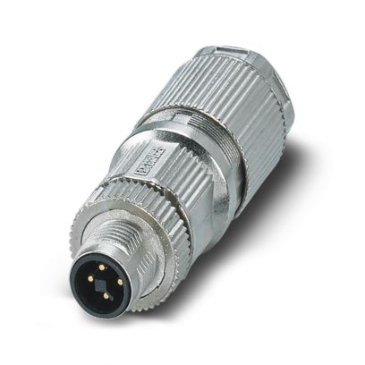 Phoenix Contact - Rundsteckverbinder, feldkonfektionierbar (Industriesteckverbinder) Power-Steckverbinder SACC-M12MST-#1027465