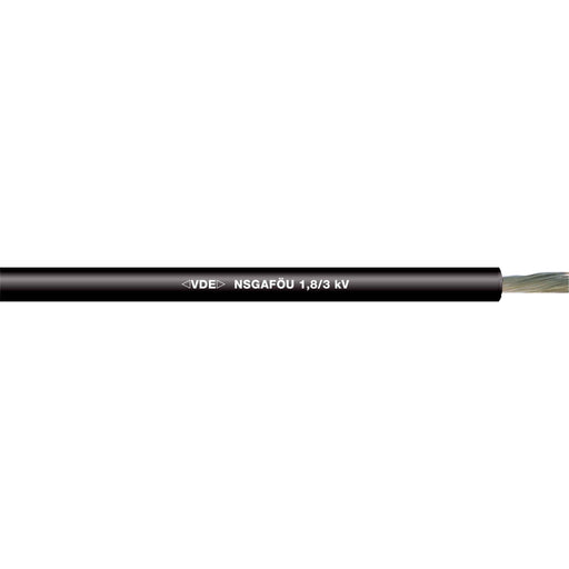 Lapp Kabel&Leitung - Energiekabel >= 1 kV, für feste Verlegung NSGAFÖU 1,8/3kV 1x4 1600302/100 − 100 Meter