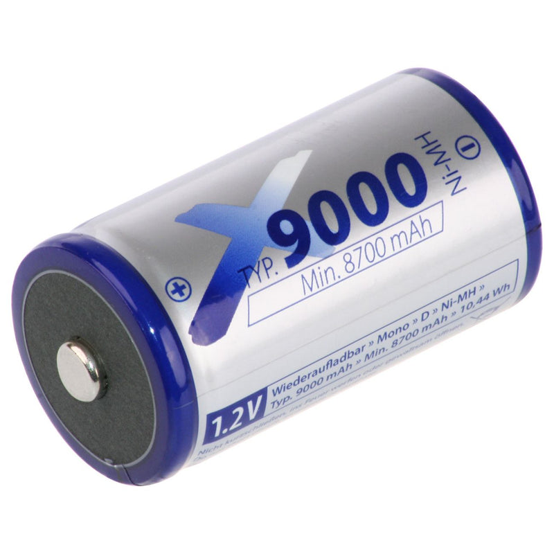 Hückmann - Akku 1,2V Mono D XD9000NIMH 9000mAh einz XCell