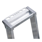 ILLER-LEITER - Stufenleiter Stufenstehleiter Alu 7212-3 eins. Industrie 12St