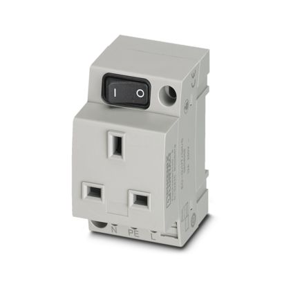 Phoenix Contact - Steckdose Reiheneinbau Steckdose EO-G/UT/SH/S − 5 Stück