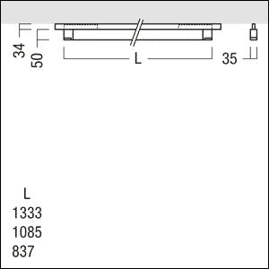 Zumtobel Group - Pendelleuchte LED-Lichtmodul SUI TLDI #60211172 930