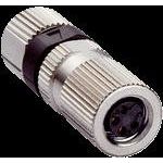 Sick - Rundsteckverbinder, feldkonfektionierbar (Industriesteckverbinder) Konfektion. Steckverbinder DOS-0804-GPC