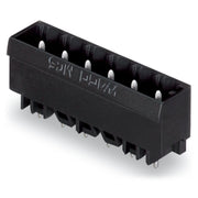 WAGO GmbH & Co. KG - Leiterplattensteckverbinder THR - Stiftleiste Lötstift 231 - 16#4045454000295 1,2x1,2,gerade,sw − 100 Stück