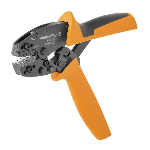 Weidmüller - Presswerkzeug Kabelschuhe/Verbinder, Aderendhülsen, Schirmanschluss Crimpwerkzeug PZ 6/5 ZERT