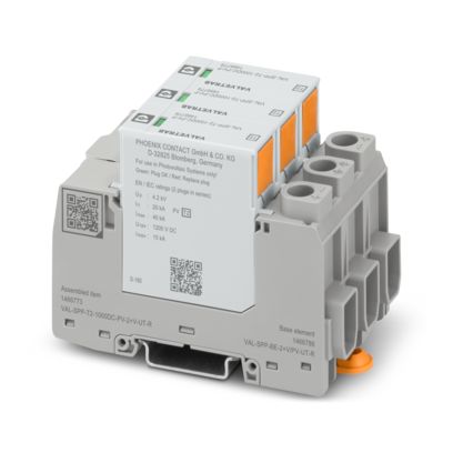 Phoenix Contact - Überspannungsableiter für Energietechnik/Stromversorgung Überspannungsableiter VAL-SPP-T2-1#1466773 Typ 2