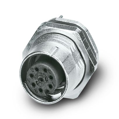 Phoenix Contact - Rundsteckverbinder, feldkonfektionierbar (Industriesteckverbinder) Gerätesteckverbinder SACC-DSI-FS-#1240035 Hinterwand − 20 Stück