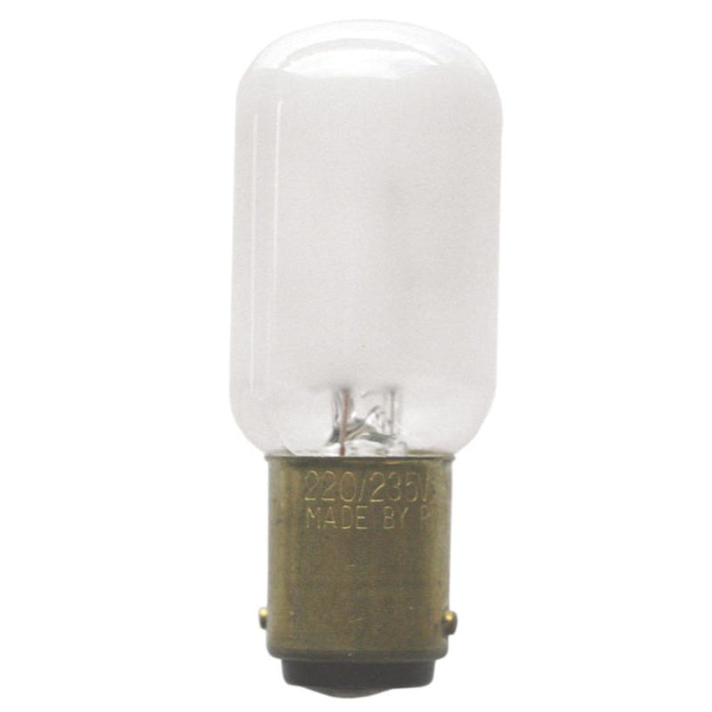 Scharnberger+Hasenbein - Allgebrauchsglühlampe Röhrenform Nählichtlampe 22x63mm 48216 B15d 235V 25W mAtt