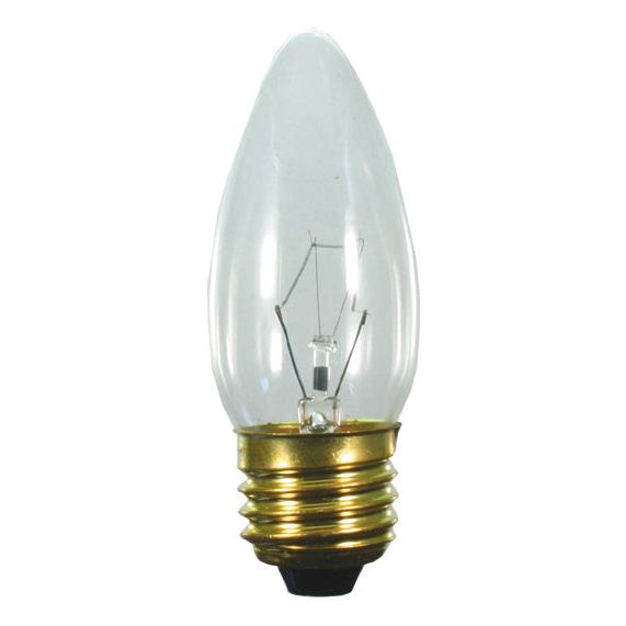 Scharnberger+Hasenbein - Allgebrauchsglühlampe Kerzenform Kerzenlampe 35x100mm 40871 E27 240V 40W klar
