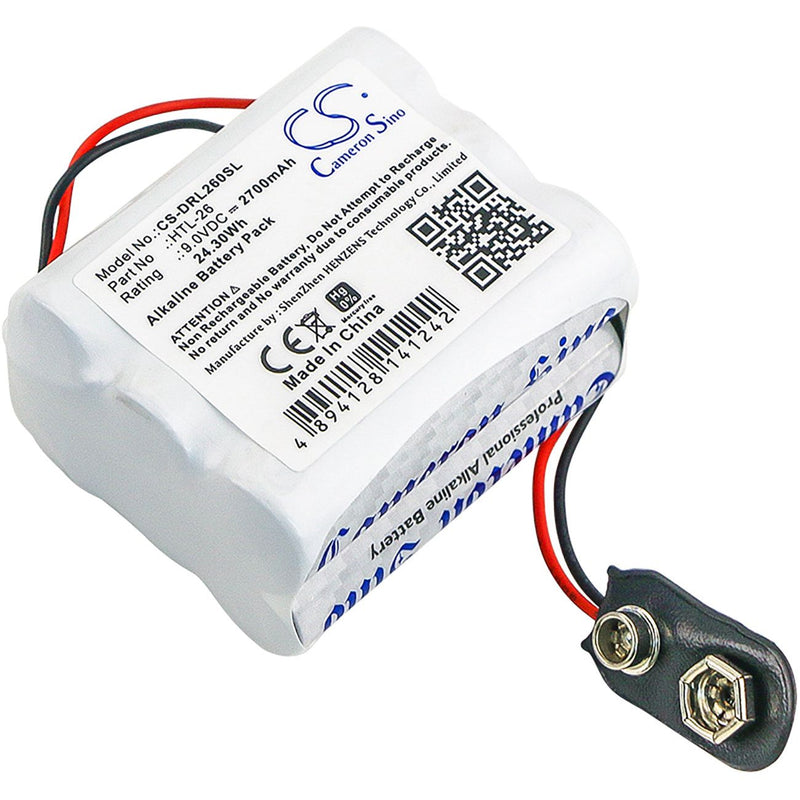 Hückmann - Batterie Batteriepack Türsteuerung CS-DRL260SL 9V 2700mAh Alk Vingc