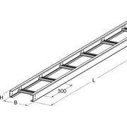 Niedax - Kabelleiter GFK-Kabelleiter UL 53.150/3 − 3 Meter