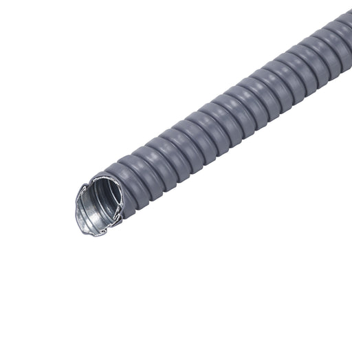 Fränkische - Metall-Schutzschlauch Metallschutzschlauch MC-DMA-240-PVC.25 schwer flexibel grau − 25 Meter