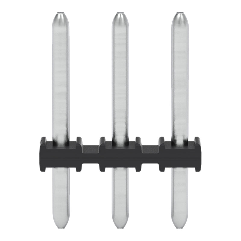 WAGO - Leiterplattensteckverbinder THT-Stiftleiste Lötstift 2091-1703 1,0 mm,gerade,sw − 500 Stück