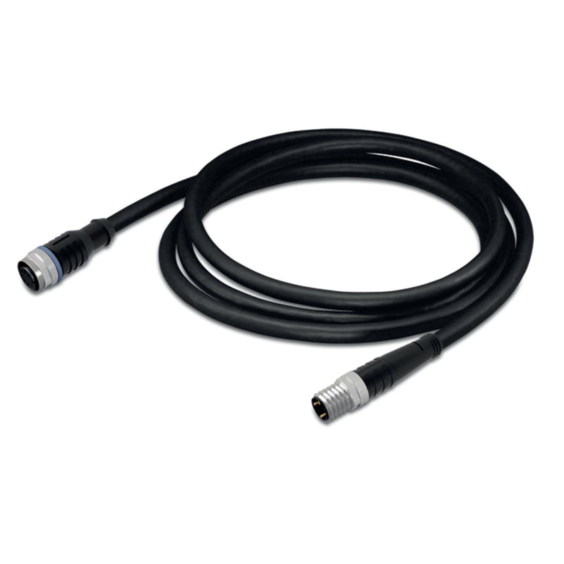WAGO - Konfektioniertes Sensor-Aktor-Kabel Sensor-Aktorleitung axial 756-6501/030-050 M12A-Buchse M8-Stec
