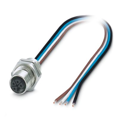 Phoenix Contact - Patchkabel Kupfer Gerätesteckverbinder SACC-DSI-M12#1238568 Hinterwand − 25 Stück
