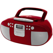 Soundmaster - Radio DAB+Boombox SCD7800RO rt CD/MP3,USB,Kassette