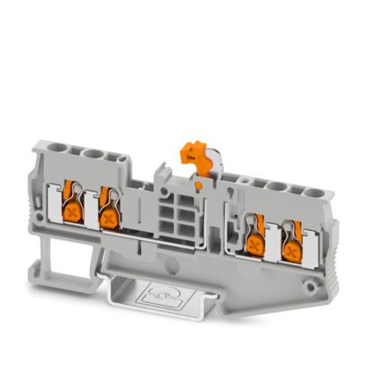 Phoenix Contact - Trenn- und Messtrenn-Reihenklemme Messertrennklemme XT 2,5-QUATTRO-MT − 50 Stück