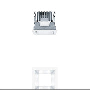 Zumtobel Group - Downlight/Strahler/Flutlicht LED-Deckeneinbauleuchte P-INF Q100 #62909345 940, weiß