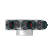 Helios Ventilatoren - Zubehör/Ersatzteile für Ventilatoren FlexPipe Verteil-Element FRS-VE 5-75/160 5 Einzelstutzen Rund