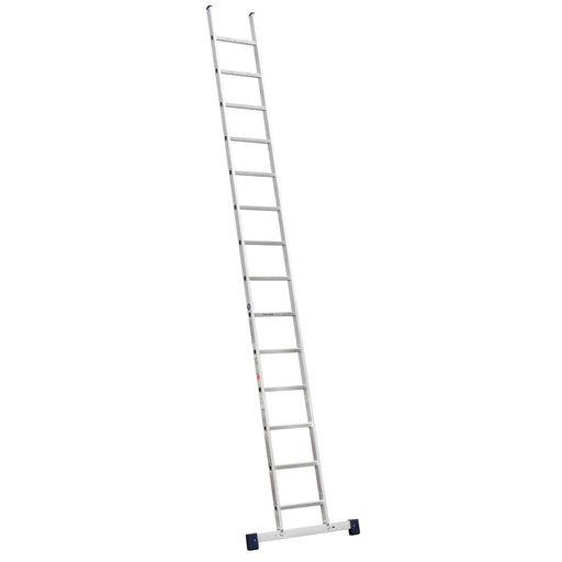 ILLER-LEITER - Sprossenleiter Alu-Sprossenanlegeleiter 55018 18 Sprossen