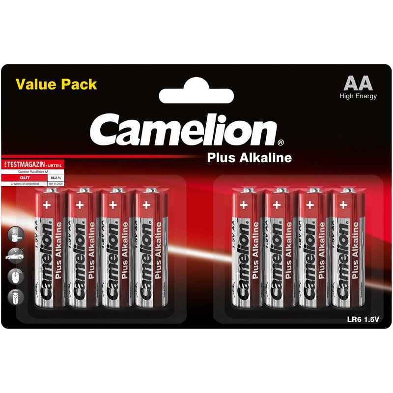 Hückmann - Batterie 1,5V Mignon AA 135434(VE 8) Bli4 Camelion − 12 Packung