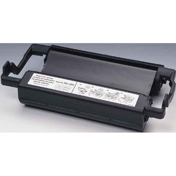 Brother - Verbrauchsmaterial für Telefax/Drucker/MFC Mehrfachkassette PC-201 inkl.Thermorolle