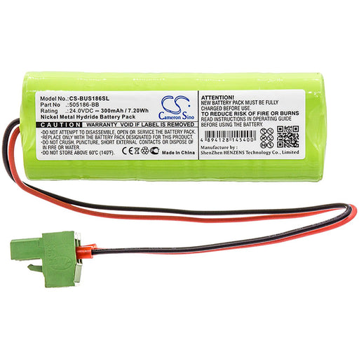 Hückmann - Akku Akkupack Türsteuerung 24V CS-BUS186SL 300mAh Ni-MH Besam