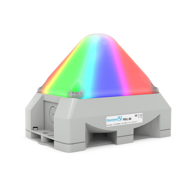 Pfannenberg - Optisches/Akustisches Signalgerät LED-Schallgeber PY L-MA #21556818055 weiß,12-48DC,101dB