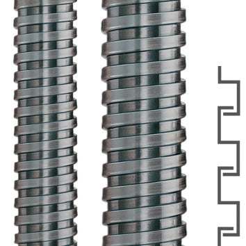 Flexa - Metall-Schutzschlauch Metallschutzschlauch SPR-AS AD21/10m Stahl,vz,VDE
