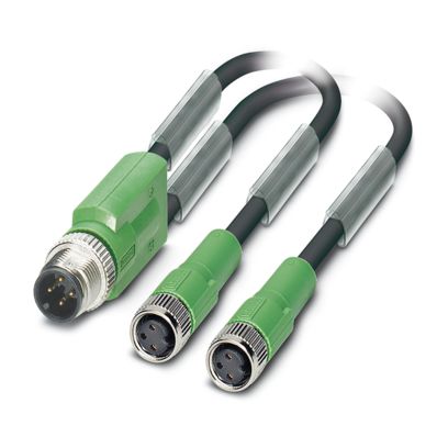 Phoenix Contact - Konfektioniertes Sensor-Aktor-Kabel Sensor-/Aktor-Kabel SAC-4P-M12FY#1482419 − 100 Stück