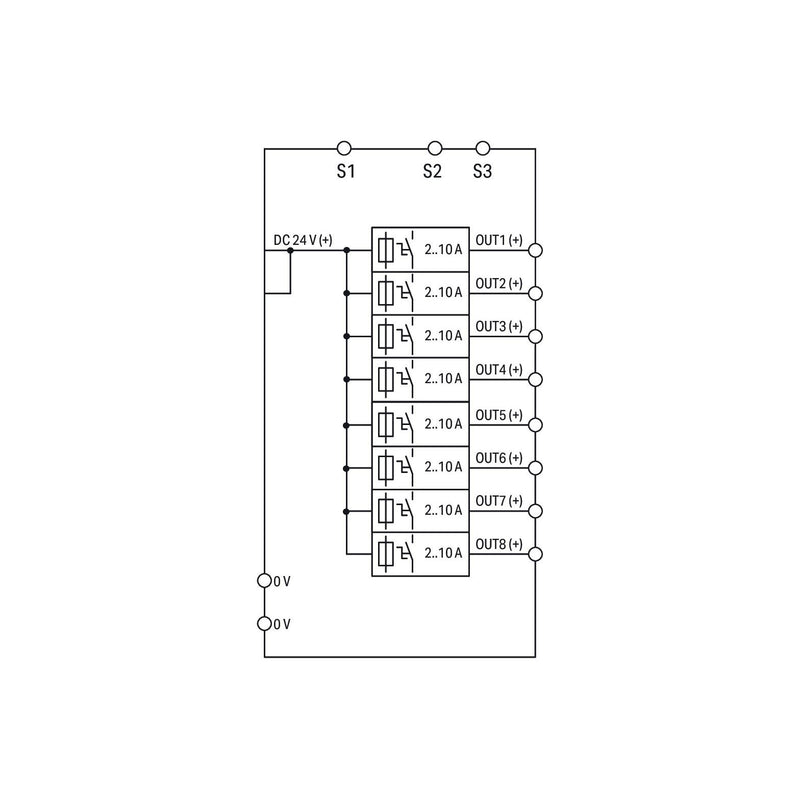 WAGO - Stromüberwachungsgerät Elektron. Schutzschalter 787-1668/000-004 DC 24 V