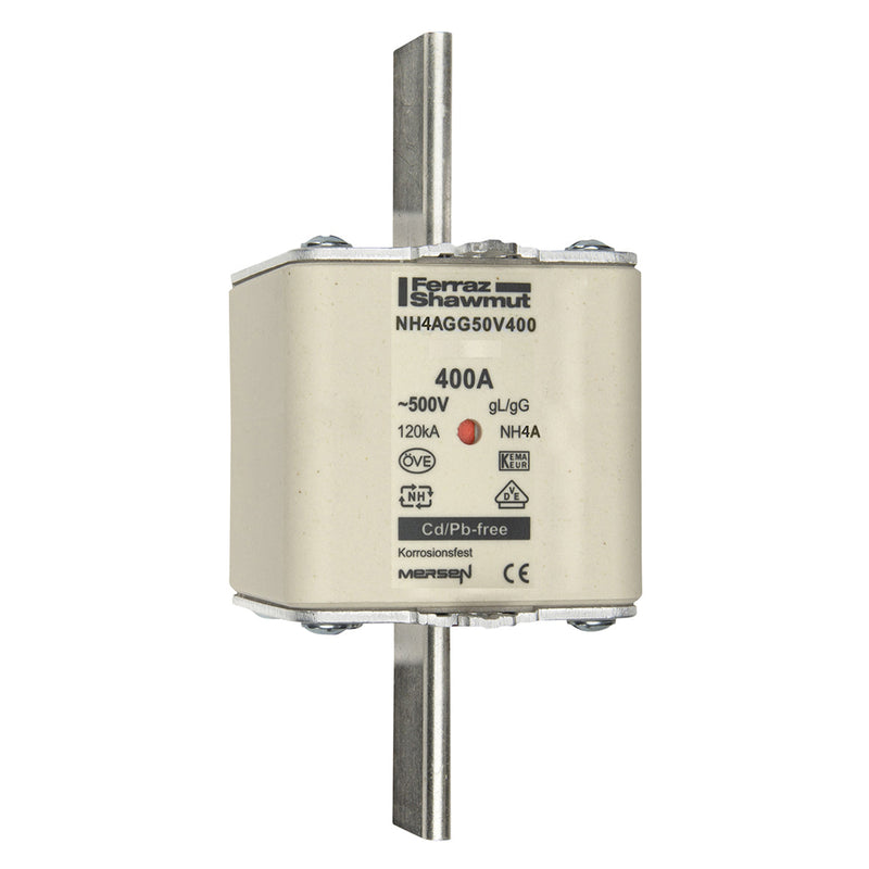 Mersen - Messersicherung Sicherungseinsatz NH4AGG50V630 AC500V 630A sfü