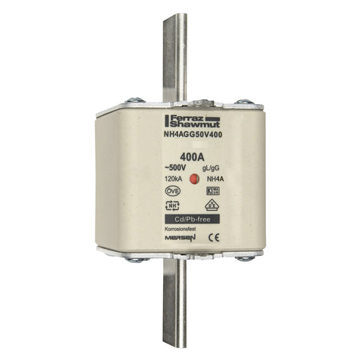 Mersen - Messersicherung Sicherungseinsatz NH4AGG50V630 AC500V 630A sfü