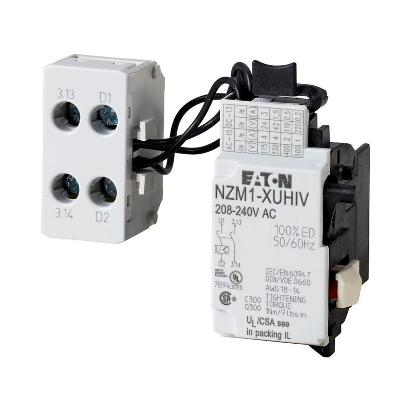 Eaton - Unterspannungsauslöser NZM1-XUHIV12DC m.2VHI m.seitl.Kl.-b