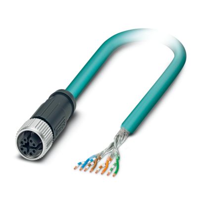 Phoenix Contact - Konfektioniertes Sensor-Aktor-Kabel Netzwerkkabel NBC-5,0-94F/M12FSX