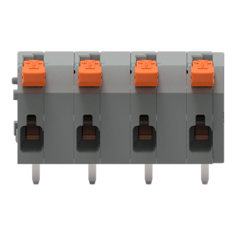 WAGO - Leiterplattenklemme 2601-1304 1,5mm²,gr − 70 Stück