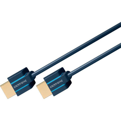 Clicktronic - Konfektioniertes A/V-Kabel HDMI Kabel HighSpeed 70705 3m,Ethernet