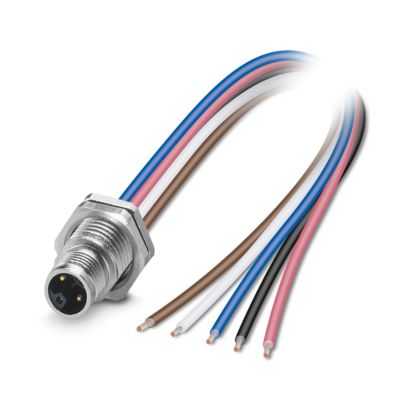 Phoenix Contact - Patchkabel Kupfer Gerätesteckverbinder SACC-DSI-M12#1238569 Hinterwand − 25 Stück